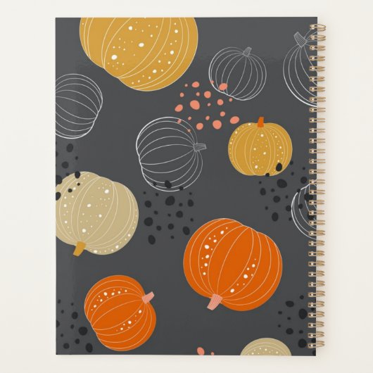 motif citrouille (Dos)