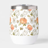 Motif Citrouille d'aquarelle d'automne (Avant)