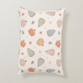 Motif Citrouille Happy Cute - Coussin Accent (Dos(Vertical))