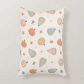Motif Citrouille Happy Cute - Coussin Accent (Devant(Vertical))