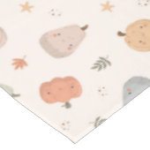 Motif Citrouille Happy Cute - Nappe (Angle)