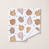 Motif Citrouille moderne - Serviettes de bain (Gant de toilette)
