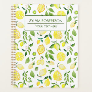Motif Citrus Citron d'été personnalisé