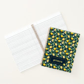 Motif Citrus Lemon Carnet spiral (Intérieur)