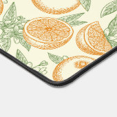 Motif classique aux fruits orange (Coin)
