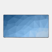 Motif classique bleu géométrique en maillage sombr (Recto)