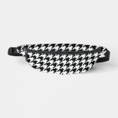 Motif classique en Houndstooth : Noir & Blanc Vint (Recto)