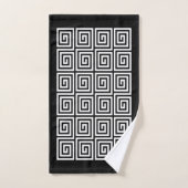 Motif clé grec (Serviette à main)