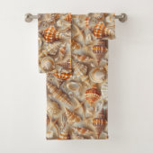Motif Coastal Elegance Seashell (En situation)