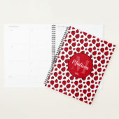 Motif coccinelle rouge personnalisé (Devant avec enveloppe)