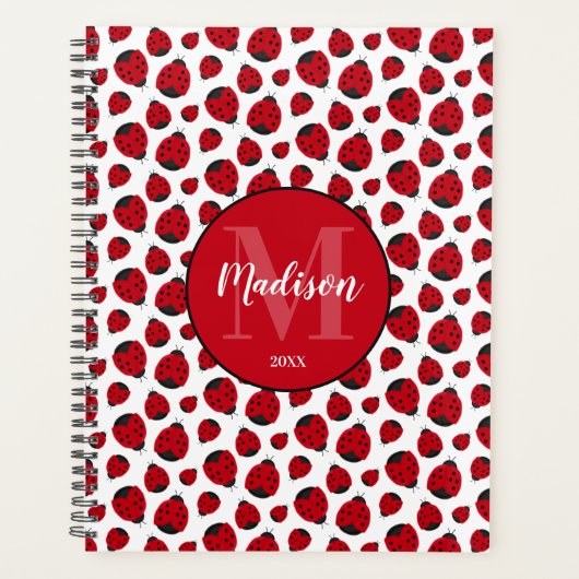 Motif coccinelle rouge personnalisé (Devant)