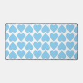 Motif Cœurs Bleus, Romantique, Amour (Recto)
