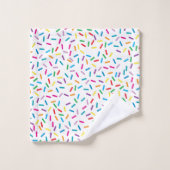 Motif coloré Arc en ciel (Gant de toilette)