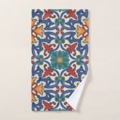 Motif coloré Azulejos (Serviette à main)