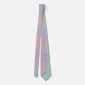 Motif coloré Cravate élégant vert bleu rose (Dos)