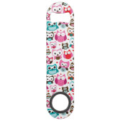 motif coloré de hibou (Dos)