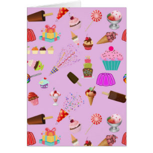 Motif coloré de partie de sucrerie