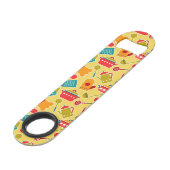 Motif coloré des ustensiles de cuisine (Dos Angle)