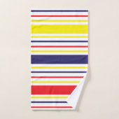 Motif Coloré Été Moderne (Serviette à main)