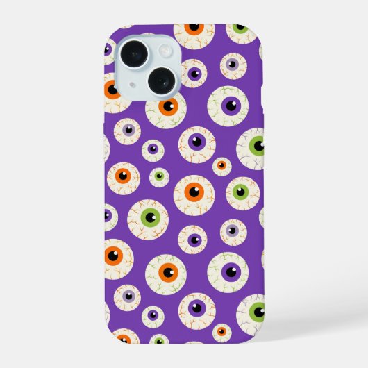 Motif coloré Halloween Eyeballs (Verso)