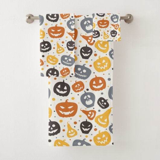 Motif coloré Jack-O'-Lantern (En situation)