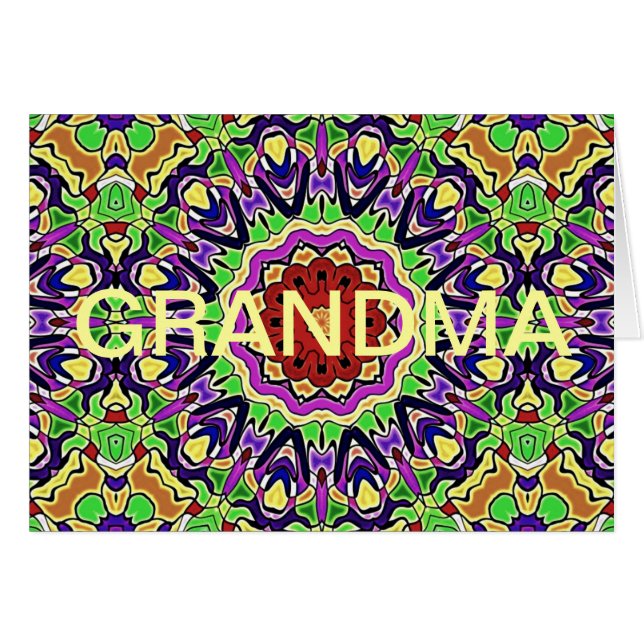 Motif coloré Kaleidoscope (Devant horizontal)