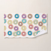 Motif coloré Pastel Donuts & Sprinkings (Serviette à main)