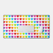 Motif coloré Rainbow Heart (Clavier et souris)