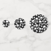 Motif Confetti du du crâne Table Toss (Derrière)