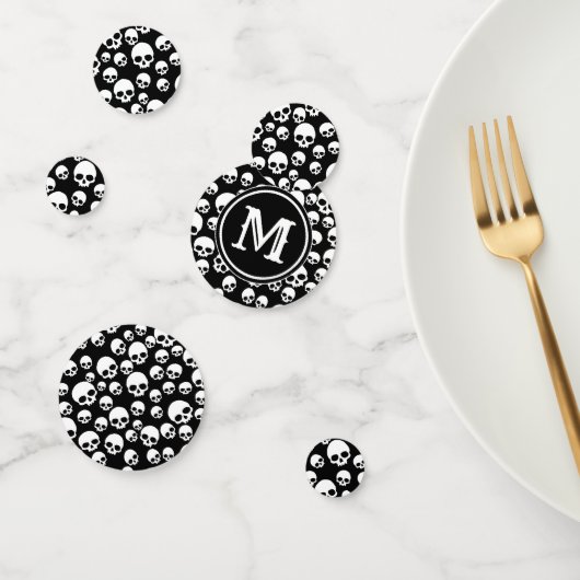 Motif Confetti du du crâne Table Toss (Groupe)