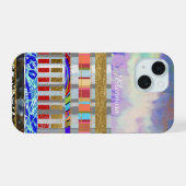 Motif cool avec le nom (Verso Horizontal)