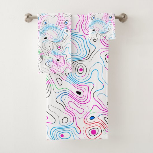 Motif cool moderne à grains de bois (En situation)