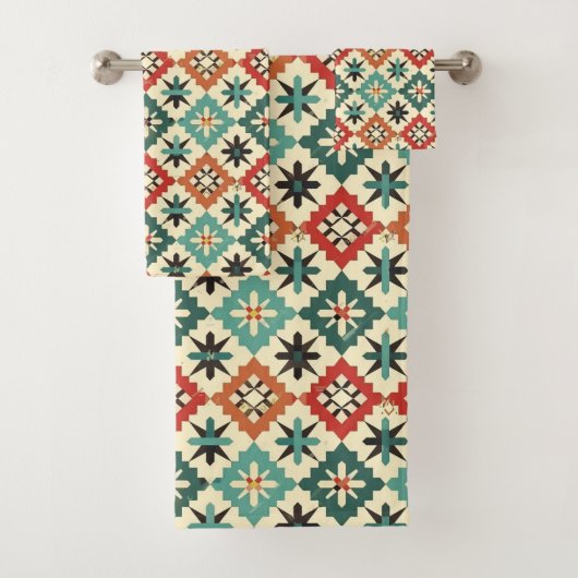 motif cool occidental carrelé (En situation)