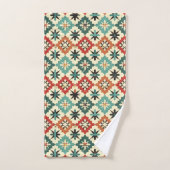 motif cool occidental carrelé (Serviette à main)