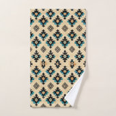 motif cool occidental carrelé (Serviette à main)