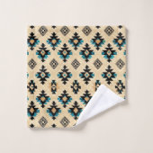 motif cool occidental carrelé (Gant de toilette)
