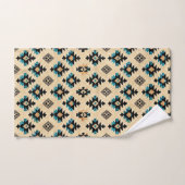 motif cool occidental carrelé (Serviette à main)