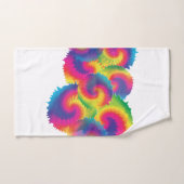 Motif Cool Rainbow Tie Dye (Serviette à main)