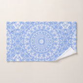 Motif Cornflower Blue Mandala (Serviette à main)