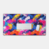 motif coups de pinceaux (Clavier et souris)