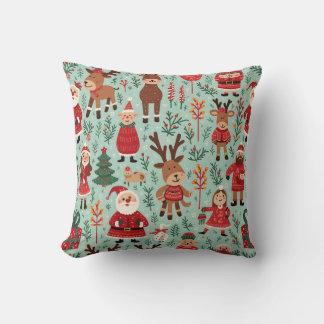 Motif coussin de Noël