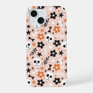 Motif Crâne de Fleur