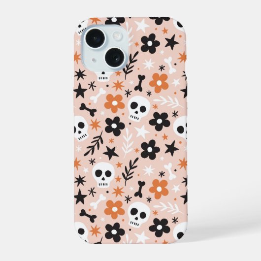 Motif crâne de fleurs (Verso)