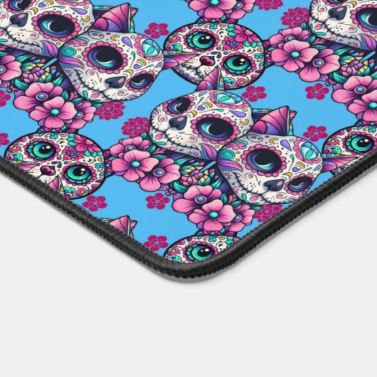 Motif crâne de sucre coloré (Coin)