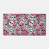 Motif crâne gothique rose Imprimer (Recto)