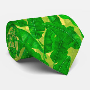 Motif cravate feuille Banana