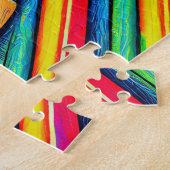 Motif crayon 1 Puzzle gras et beau (Côté)