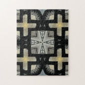 Motif créatif croisé puzzle puzzle (Vertical)