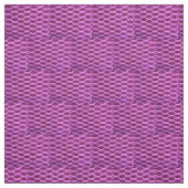 Motif Crochet violet, tissu (Échantillon)