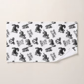 Motif Cute Corgi (Serviette à main)